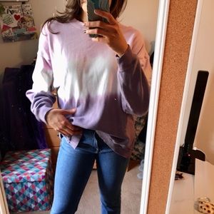 American Eagle Lilac Ombre Sweater
